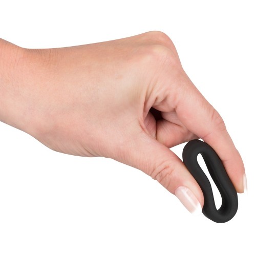 Эрекционное кольцо Orion на пенис Black Velvets Cock Ring черное