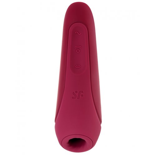 Вакуумный стимулятор Satisfyer Curvy 1+ Rose Red с дистанционном управлением