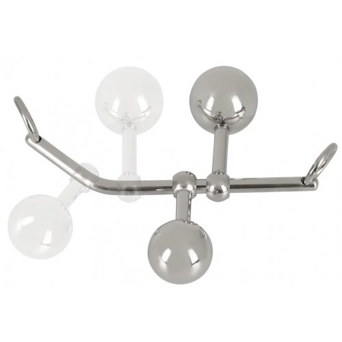 Набор для бондажа с металлическим аналлоком и веревкой Orion Bondage Plugs With Rope