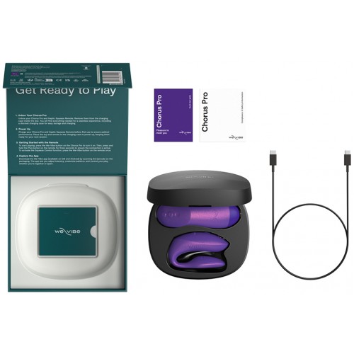 Смарт-вибратор для двоих We-Vibe Chorus Pro фиолетовый