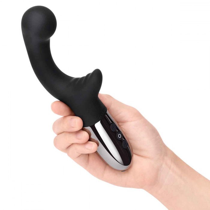 Вибратор с 2 моторами для точки G Le WAND XO LW-039-BLK