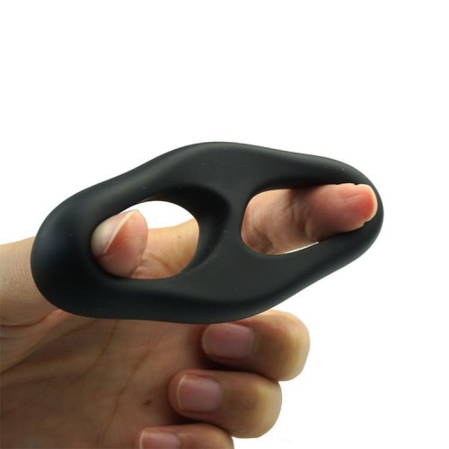 Двойное эрекционное кольцо Nlonely X-MEN черное