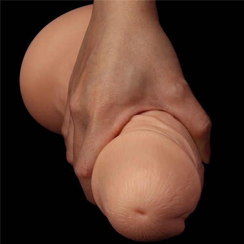 Фаллоимитатор Lovetoy реалистичый с присоской LoveToy Curved Dildo 24 см