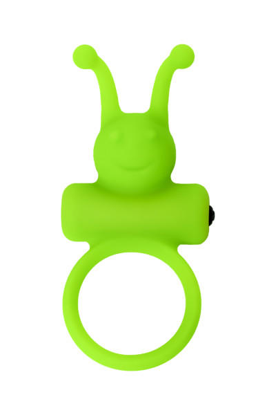Эрекционное кольцо на пенис A-Toys by TOYFA, зеленый, 3,1 см
