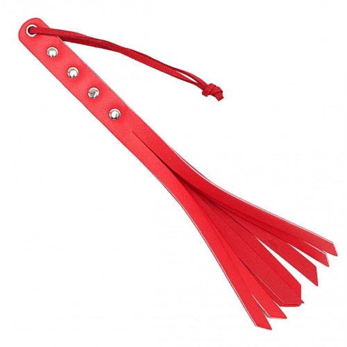 Красный мини-флоггер Kissexpo 26 см