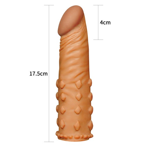 Удлиняющая насадка на пенис Lovetoy LV1054B X-Tender Penis Sleeve + 5 см