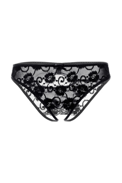 Эротические трусики Erolanta Lingerie Collection черные (50-52)