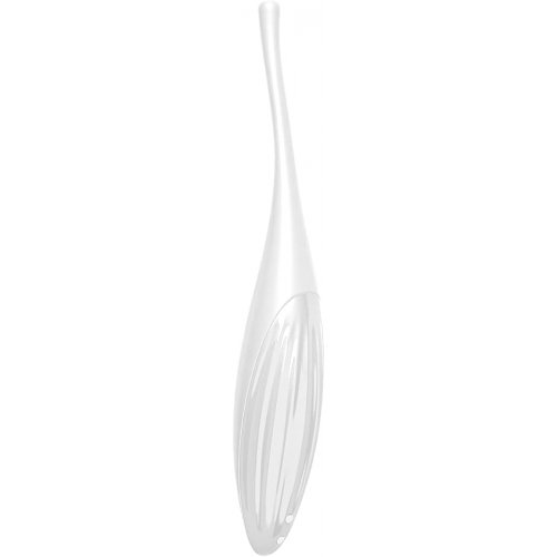 Точечный смарт-стимулятор с вибрацией Satisfyer Twirling Joy белый