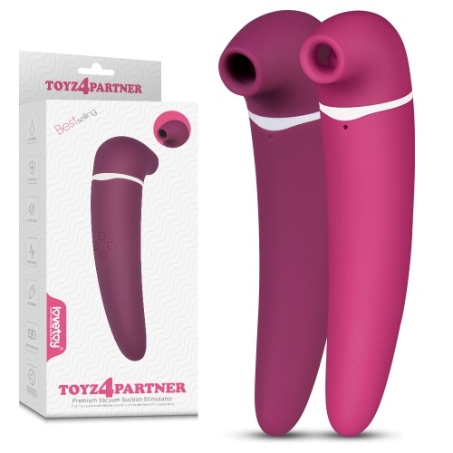 Вакуумный стимулятор клитора Lovetoy Toyz4Partner розовый