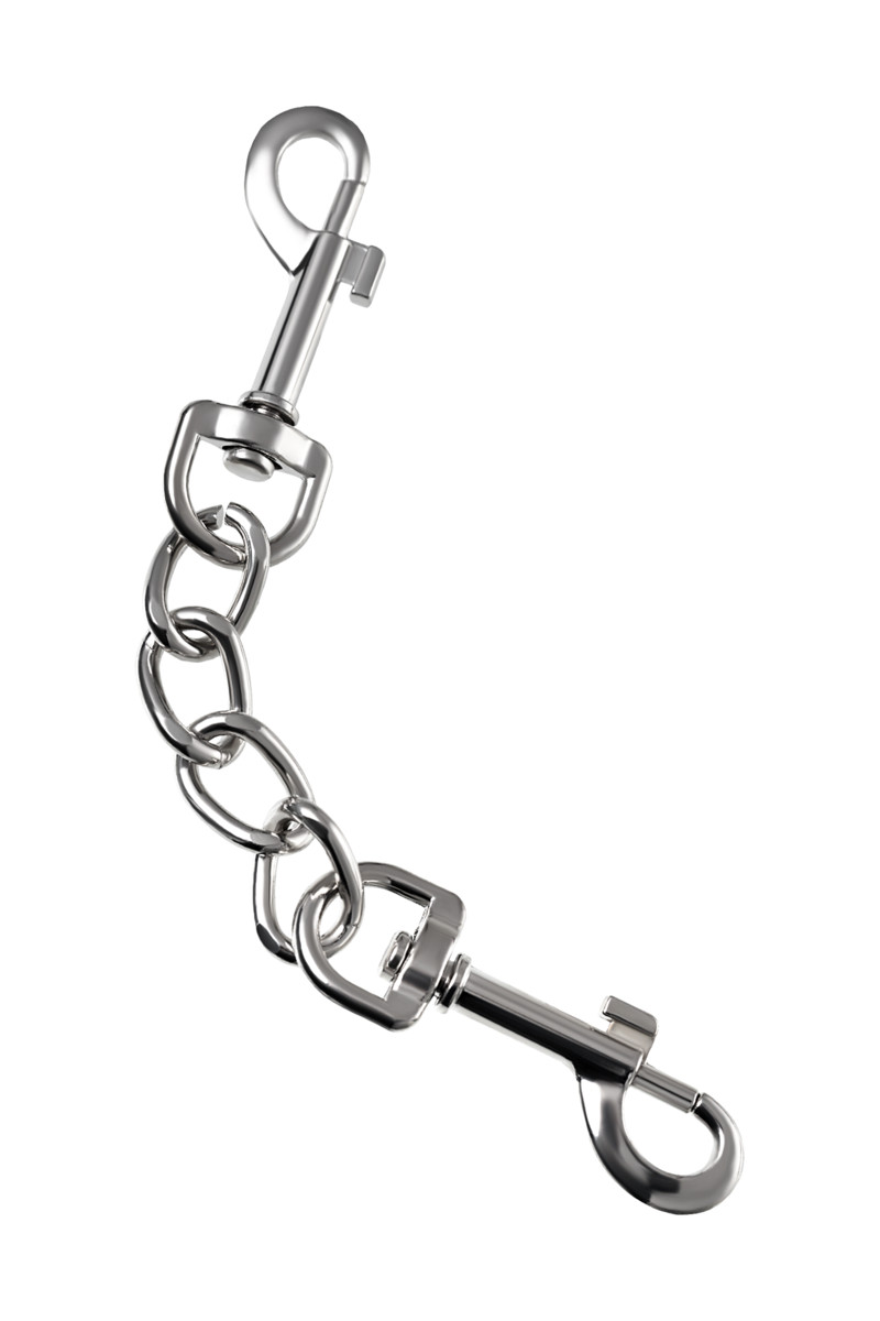 Наручники Toyfa Anonymo 0105, PU кожа, красные, 27 см