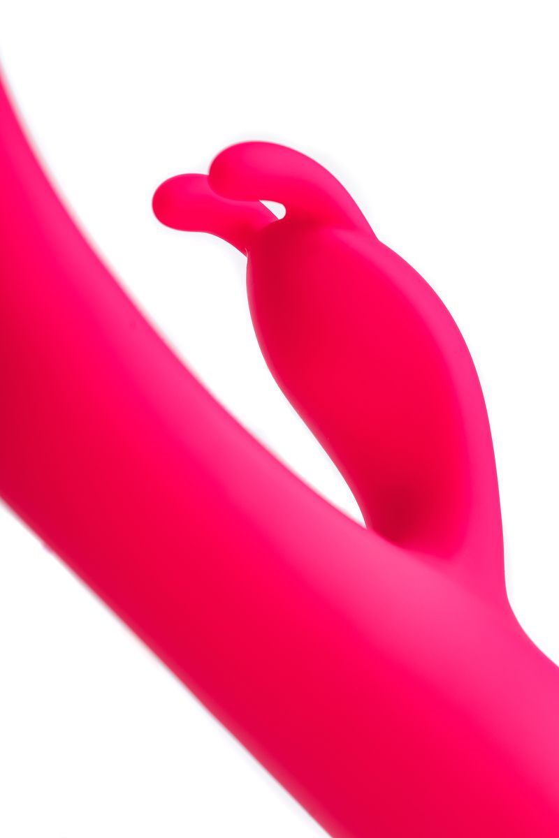 Вибратор для точки G с клиторальной стимуляцией eroTeq Rablock, розовый, 23,5 см