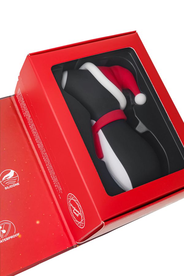 Вакуумно-волновой бесконтактный стимулятор клитора Satisfyer Pro Penguin Holiday Edition