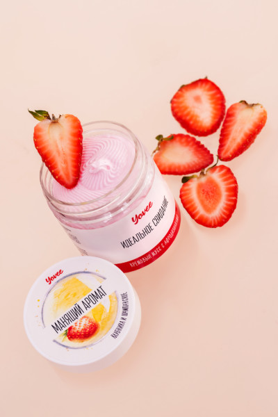 Мусс для душа с афродизиаками Yovee by Toyfa с ароматом клубники и шампанского, 150мл