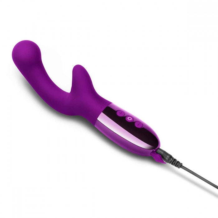 Вибратор с 2 моторами для точки G Le WAND XO LW-039-CHR