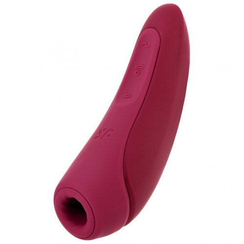 Вакуумный стимулятор Satisfyer Curvy 1+ Rose Red с дистанционном управлением