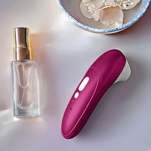 Бесконтактный клиторальный стимулятор Womanizer Pro розовый
