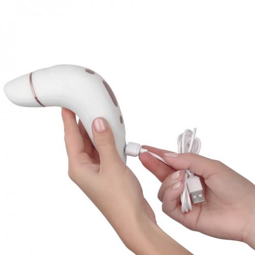 Вакуумно-волновой клиторальный стимулятор с вибрацией Satisfyer Pro 1+