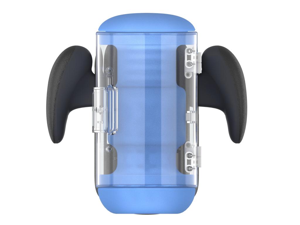 Инновационный робот-мастурбатор Amovibe Black Knight с функциями пенетрации, вибрации и нагрева