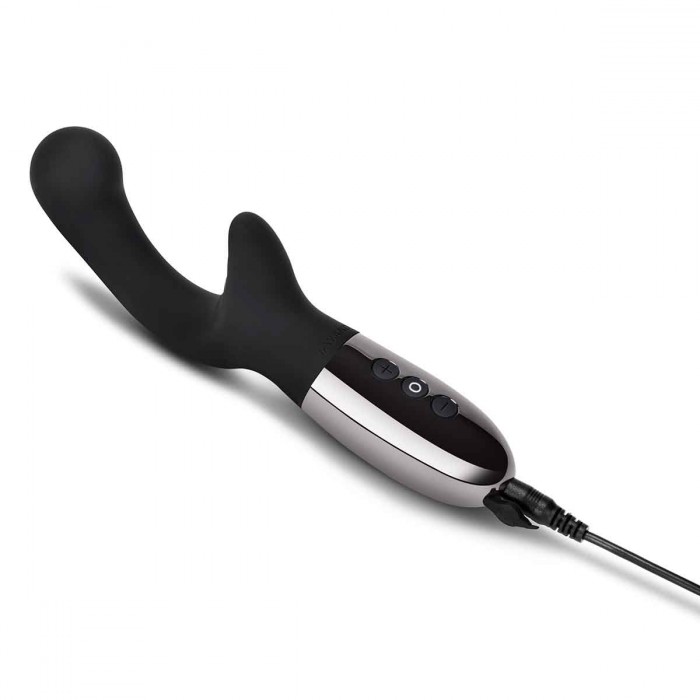 Вибратор с 2 моторами для точки G Le WAND XO LW-039-BLK