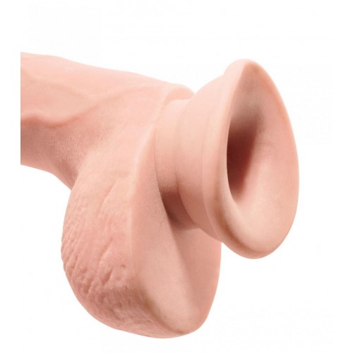 Крупный фаллоимитатор на присоске PipeDream King Cock Plus Triple Density 24 см