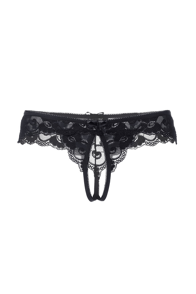Трусики Erolanta Lingerie Collection черные (50-52)