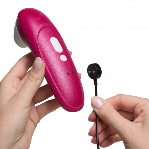 Бесконтактный клиторальный стимулятор Womanizer Pro розовый