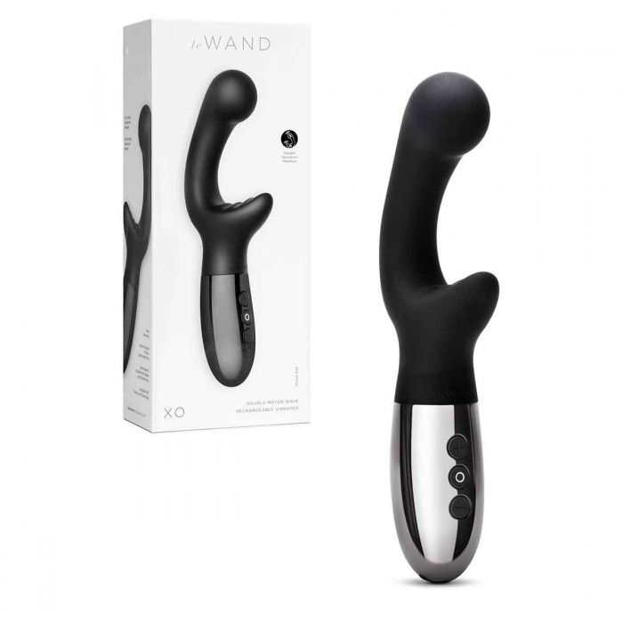 Вибратор с 2 моторами для точки G Le WAND XO LW-039-BLK