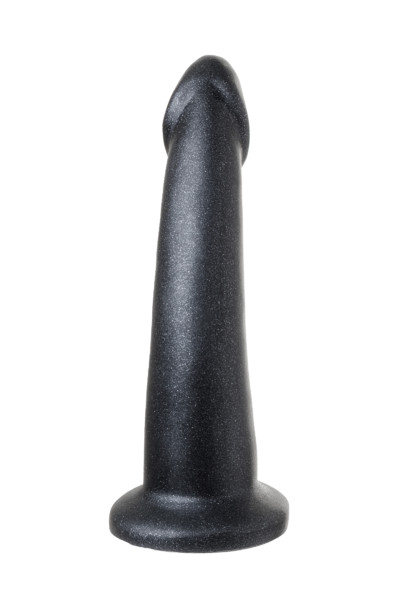 Страпон А-Полимер LoveToy с поясом Harness с 2 насадками, PVC, чёрный, 20 см