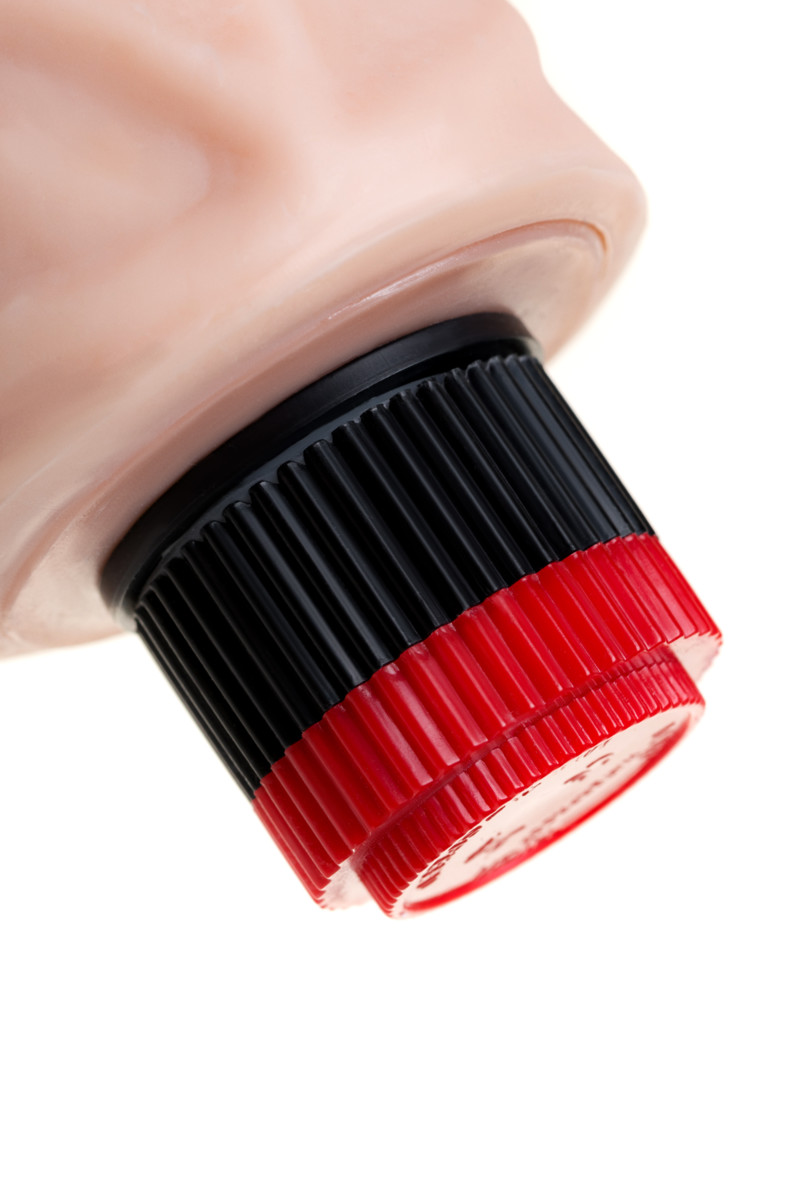 Вибратор-гигант А-Полимер LoveToy, реалистичный, 31 см