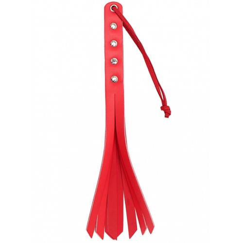 Красный мини-флоггер Kissexpo 26 см
