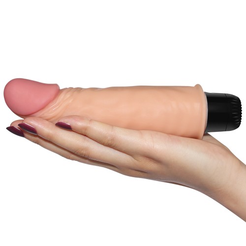 Вибратор фаллос Lovetoy Real Feel cyberskin Vibrator 7,0