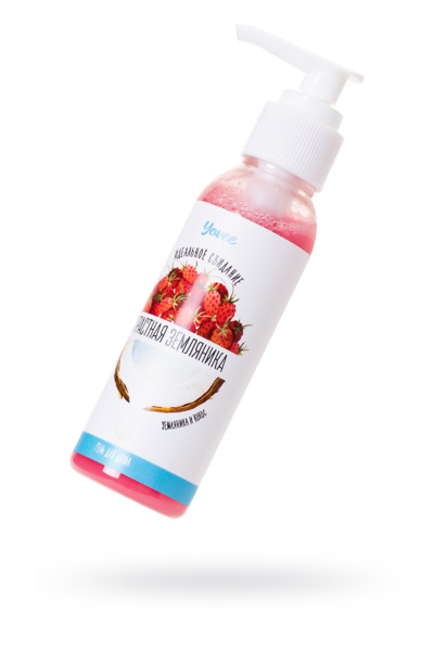 Гель для душа Yovee с афродизиаками «Роматика в душе» земляника и кокос