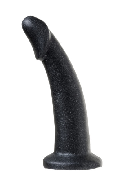 Страпон А-Полимер LoveToy с поясом Harness с 2 насадками, PVC, чёрный, 20 см