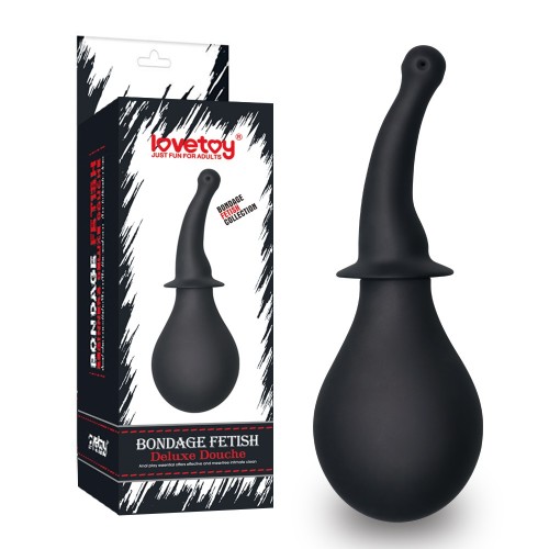 Анальный душ-клизма Lovetoy Bondage Fetish Deluxe Silicone Douche