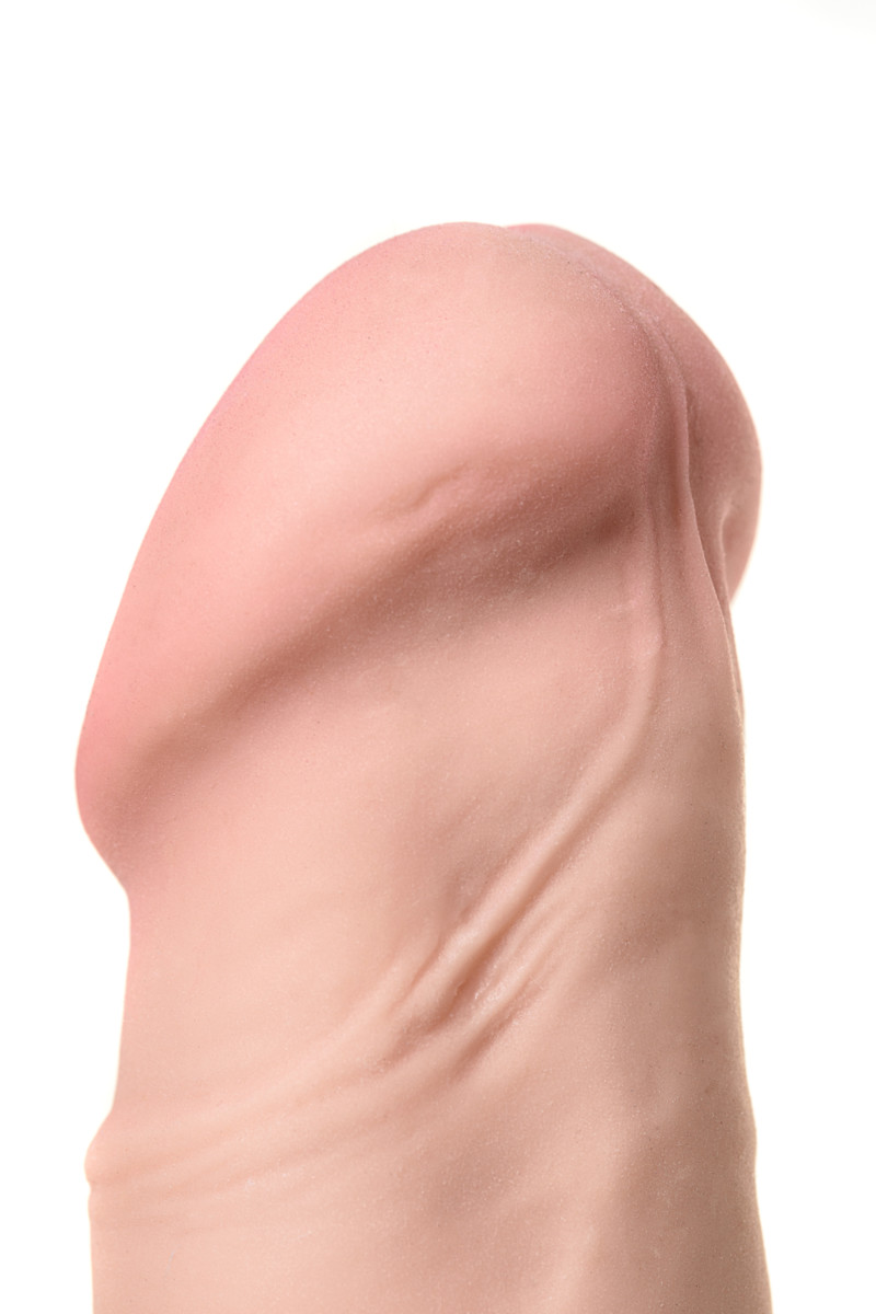 Реалистичный вибратор TOYFA RealStick Elite Vibro, 10 режимов вибрации, 18,5 см