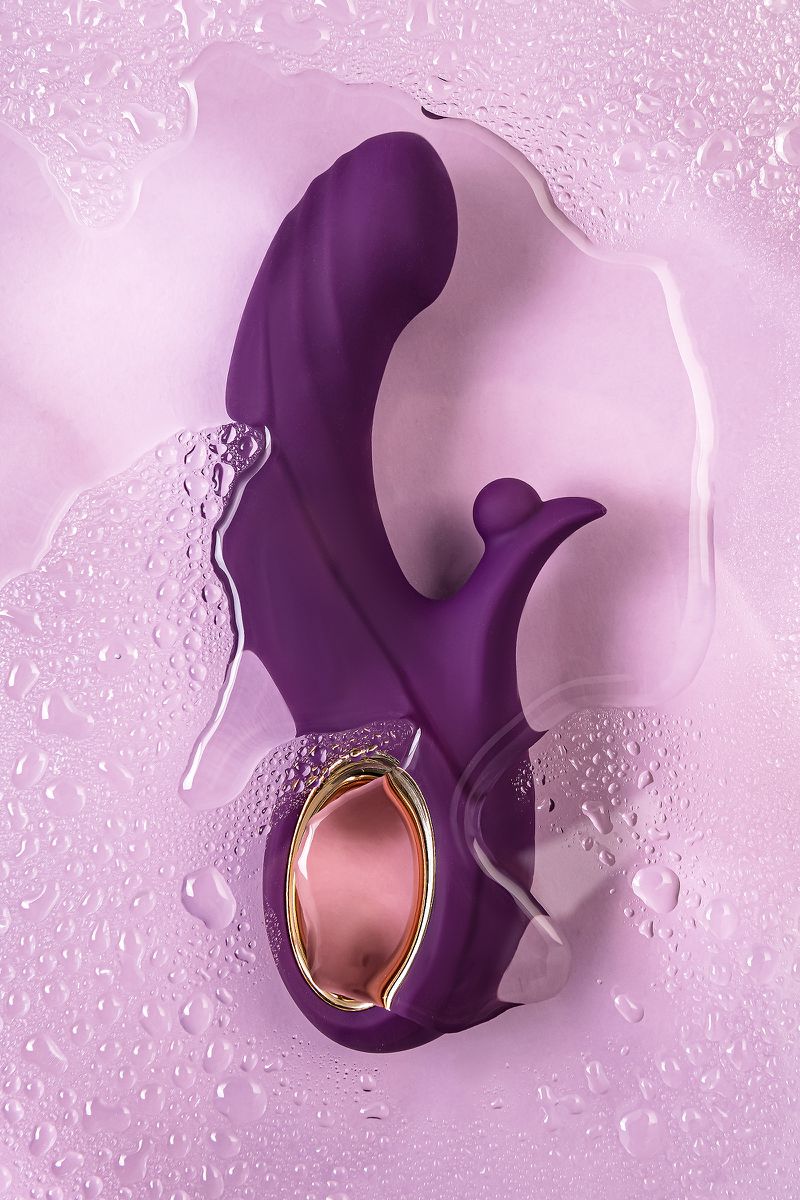 Виброкролик с функций Up&Down JOS Julli, фиолетовый, 20,5 см