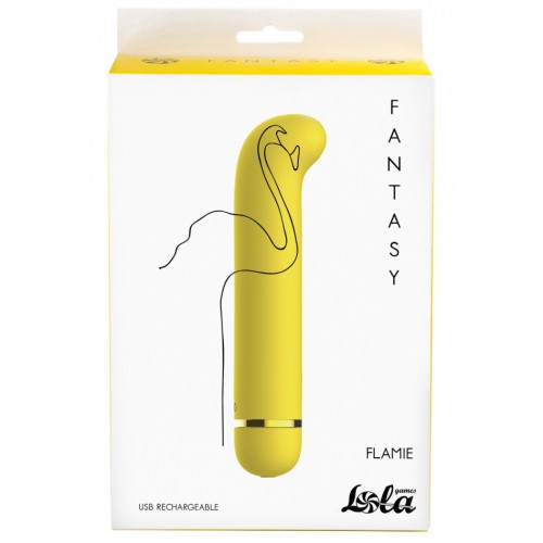 Перезаряжаемый вибратор Lola Toys для точки G Fantasy Flamie