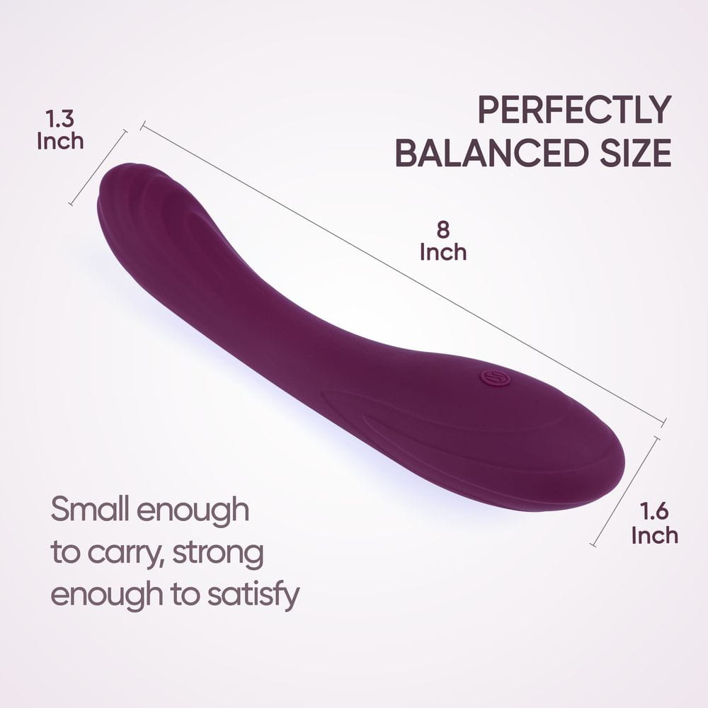 Вибратор Selove CurveRush фиолетовый