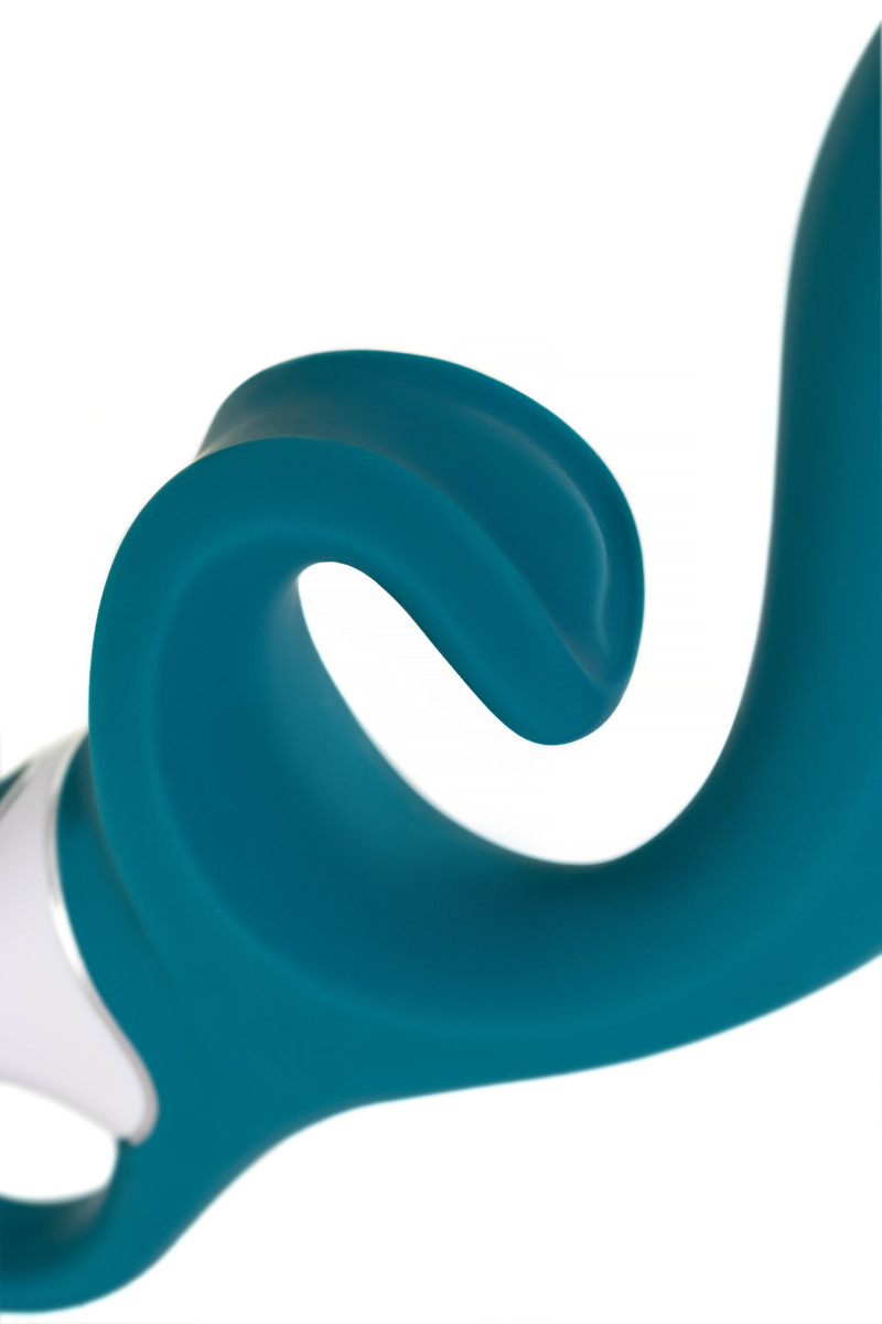 Вибратор-кролик с гибким клиторальным отростком Satisfyer Hug Me grayblue