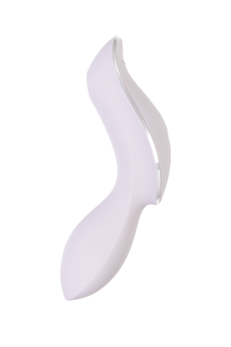 Вакуумный стимулятор клитора Satisfyer Curvy Trinity 2, фиолетовый