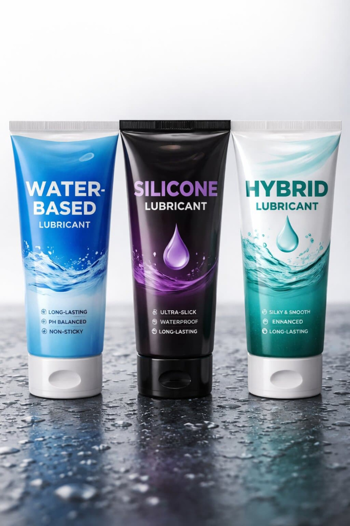 типы лубрикантов водная силиконовая гибридная купить в Минске