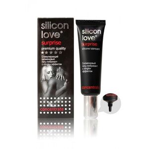 Гель-любрикант Биоритм silicon love surprise 30 г, силиконовый с tingle эффектом