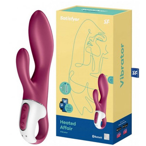 Смарт-вибратор Satisfyer Heated Affair для точки G с клиторальным стимулятором