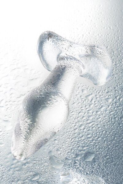 Анальная втулка Sexus Glass, прозрачная, 10,5 см