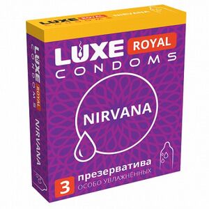 Презервативы LUXE ROYAL Nirvana 3 шт