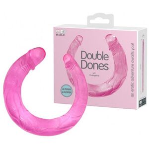 Двухголовый фаллоимитатор Baile Double Dones 42 см