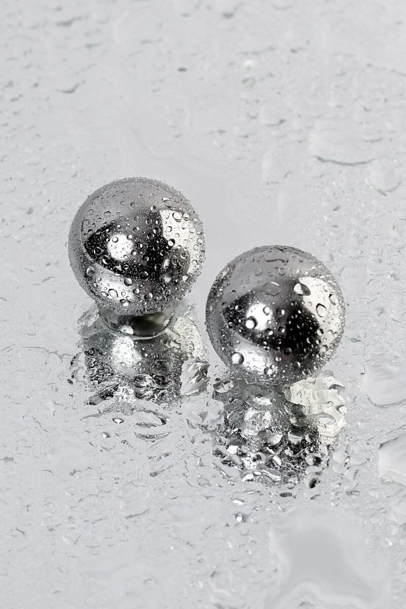 Вагинальные шарики Metal by TOYFA, металл, серебристые, 3см