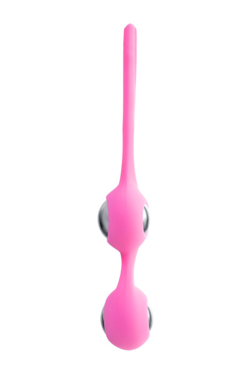 Вагинальные шарики L'Eroina Futa, розовые, Ø 1,9 см