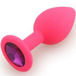 Анальная пробка Play Secrets Silicone Small, розовый/фиолетовый