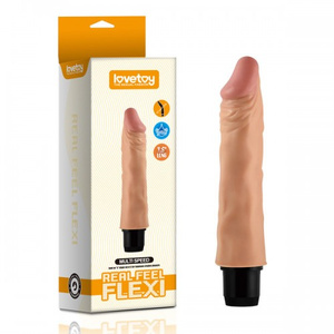 Вибратор Lovetoy гнущийся Real Feel Flexi 9.5”